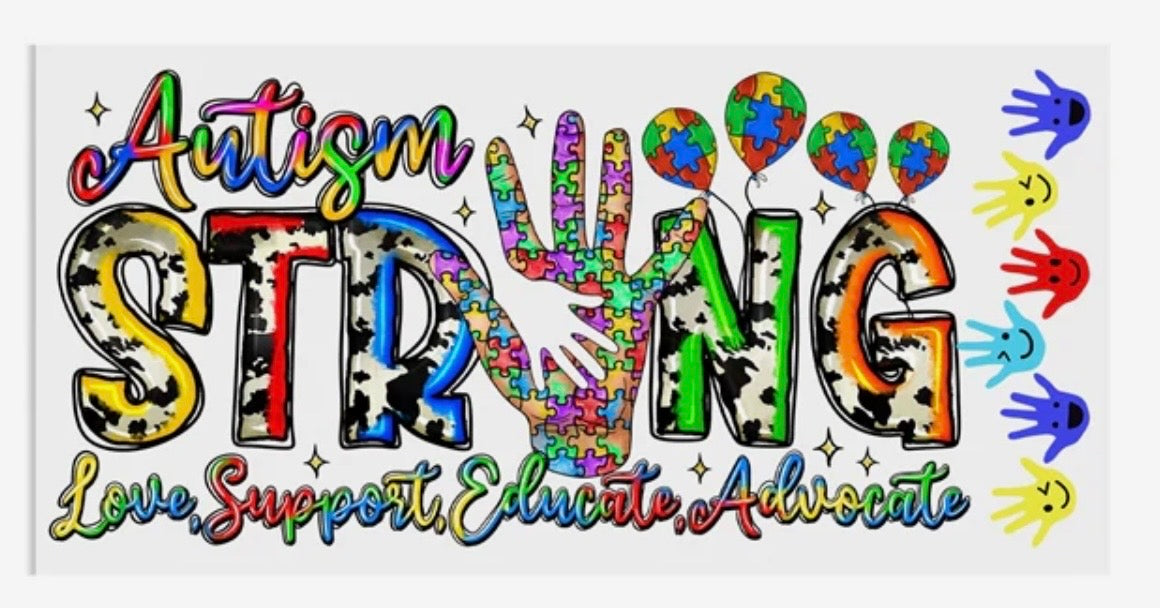Autism Strong Decal