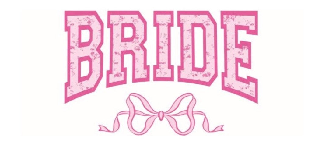 Bride with Bow Decal