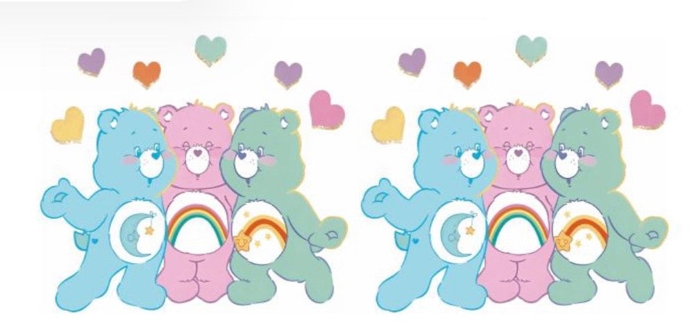 Care Bear With Hearts Decal