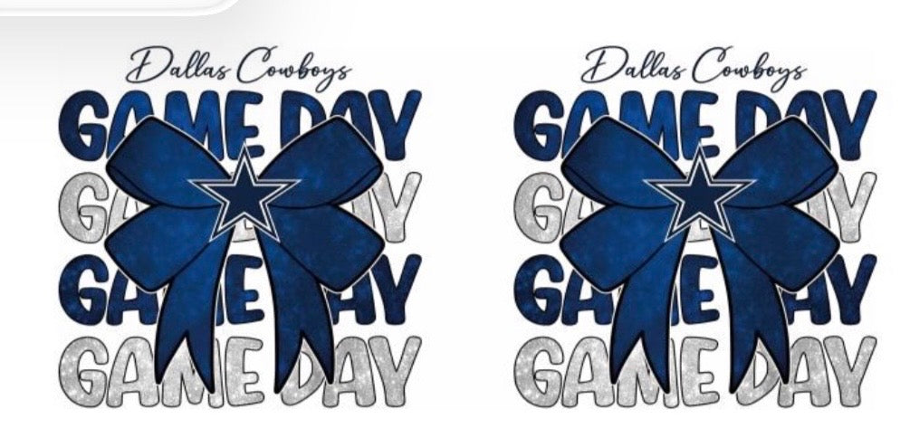 Dallas Cowboys Game Day Decal