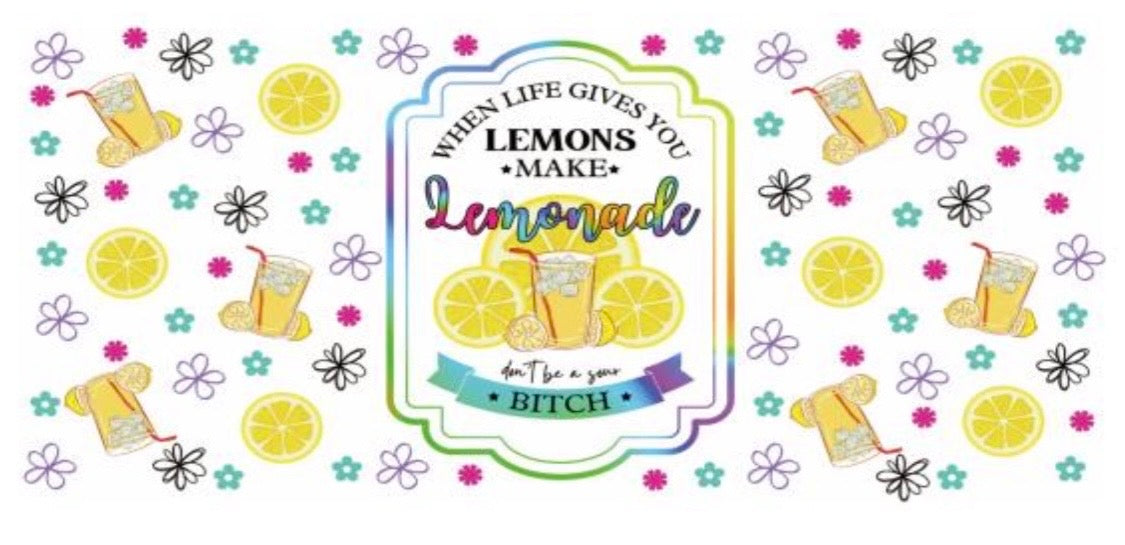 When Life Gives You Lemons Make Lemonade Decal
