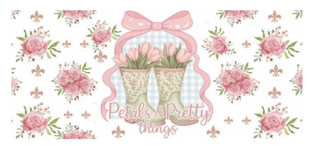 Petal and Pretty Things Decal