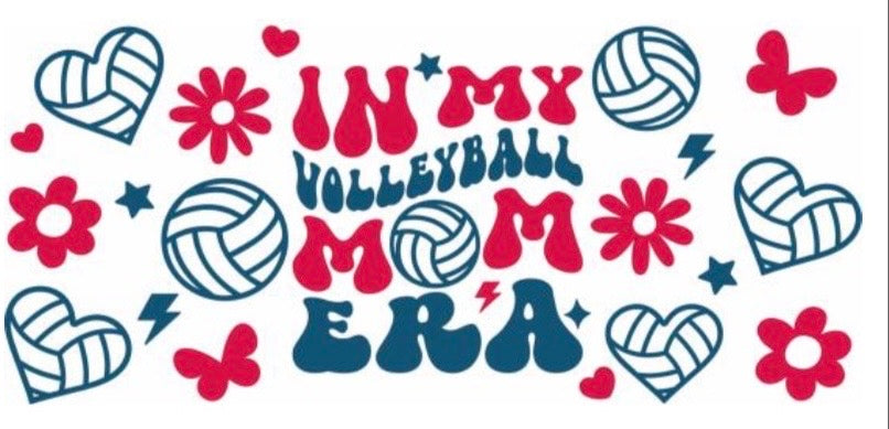 In My Volleyball Mom Era Decal
