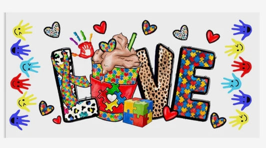 Autism Love Decal