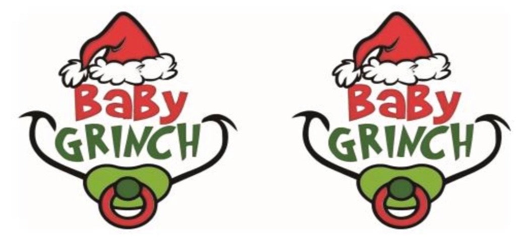 Baby Grinch Decal