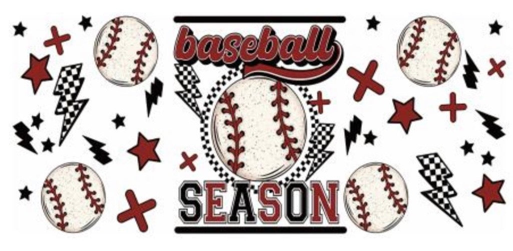 Baseball Season Decal