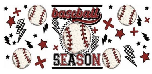 Baseball Season Decal