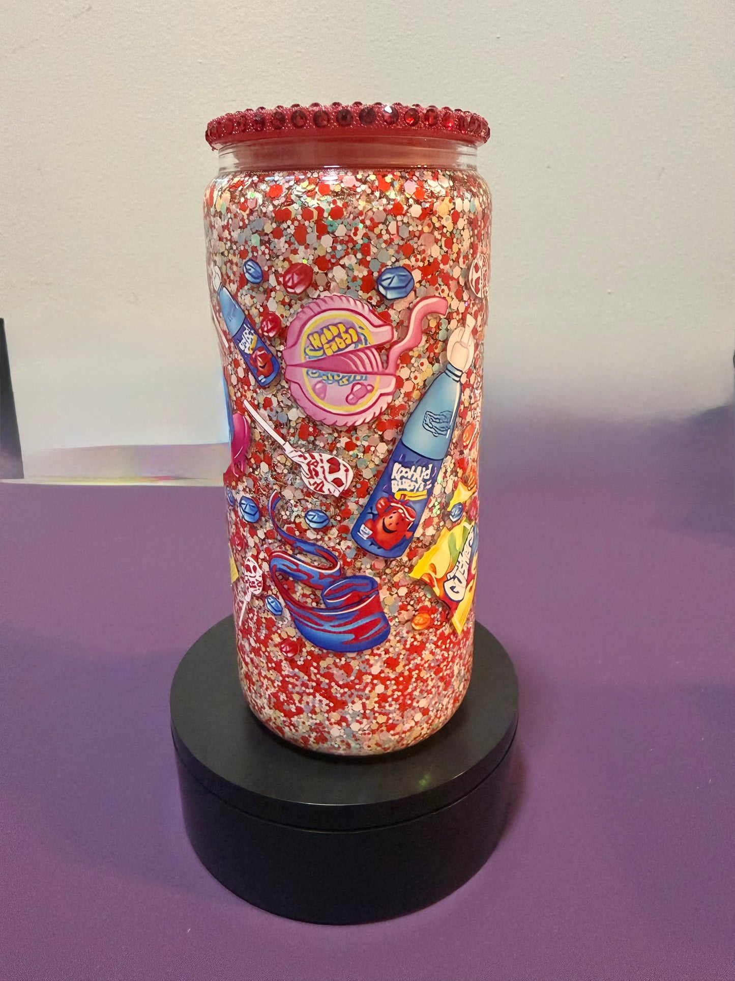 Ready To Ship 16oz Glass Snow Globe Cup