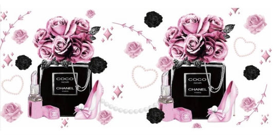 Coco Chanel Perfume Decal