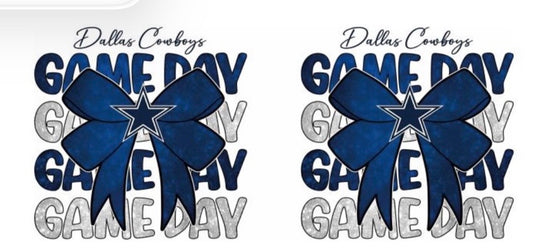 Dallas Cowboys Game Day Decal