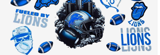 Lions Football Decal