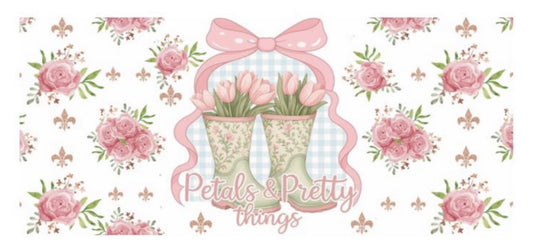 Petal and Pretty Things Decal