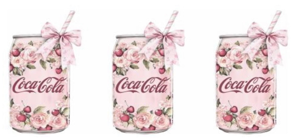 Pink Coca Cola Decal
