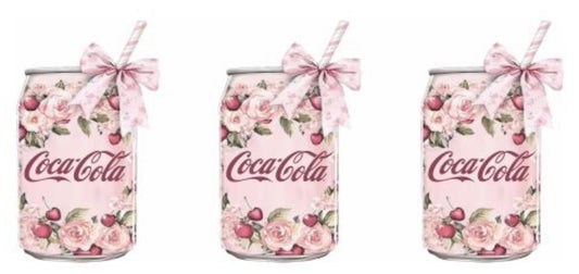 Pink Coca Cola Decal
