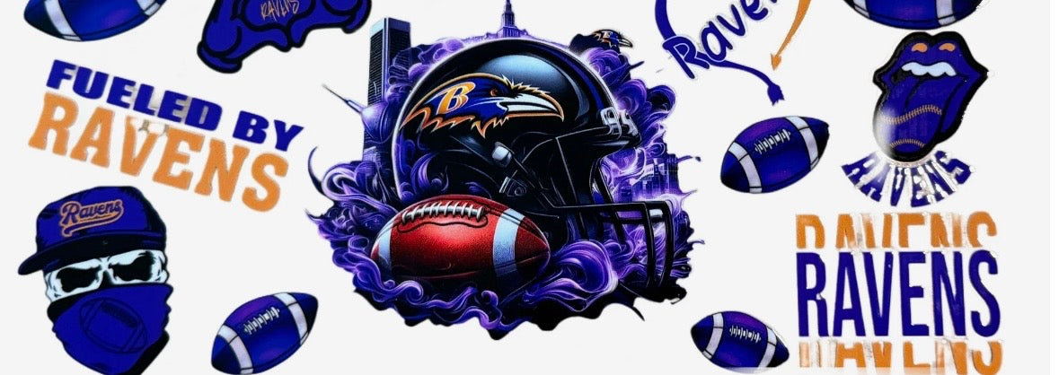 Ravens Football Decal