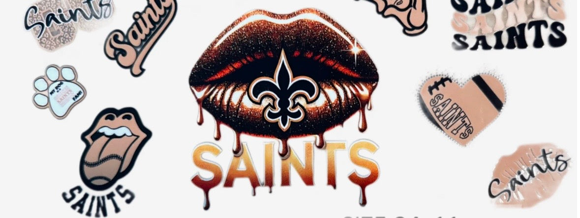 Saints Football Decal