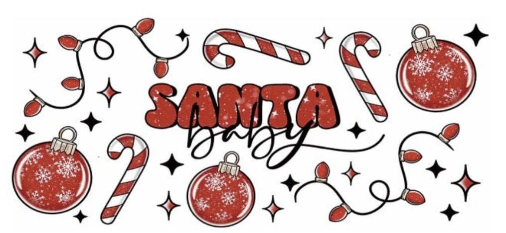 Santa Baby Decal