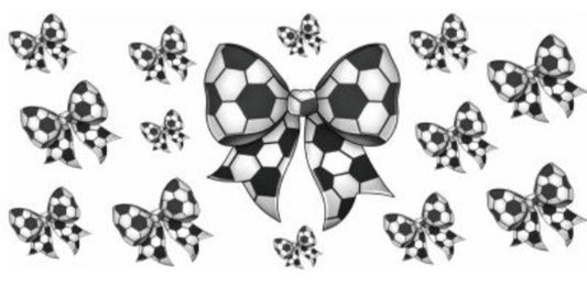 Soccer Bows Decal