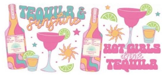 Tequila and Sunshine Decal